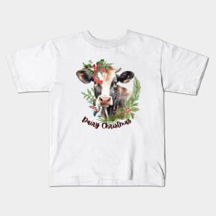 Dairy Christmas Kids T-Shirt